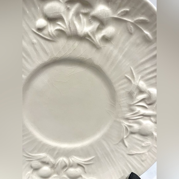 Mushroom Saucer Vintage Plates set of 2 - Picture 8 of 11